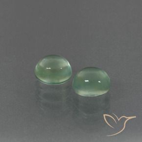 Gemme di Prehnite Menta chiara naturale da 2.53 ct, Ovale, Trasparente