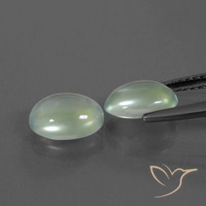 Gemme di Prehnite Giallo chiaro Verde naturale da 2.66 ct, Ovale, Trasparente