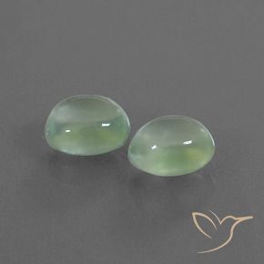 Gemme di Prehnite Giallo chiaro Verde naturale da 2.76 ct, Ovale, Trasparente