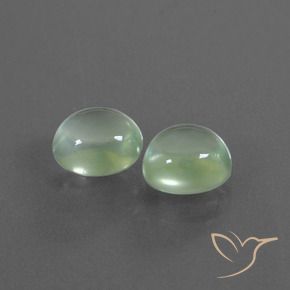 Gemme di Prehnite Giallo chiaro Verde naturale da 2.78 ct, Ovale, Trasparente