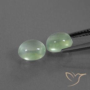 Gemme di Prehnite Giallo chiaro Verde naturale da 2.78 ct, Ovale, Trasparente