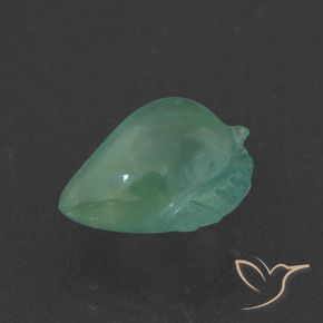 Prehnite Verde chiaro e freddo naturale da 5.79 ct, Taglio a fantasia, Traslucido
