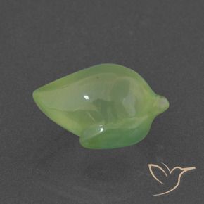 Prehnite Verde lime naturale da 7.16 ct, Taglio a fantasia, Traslucido