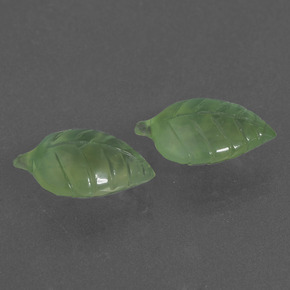 Gemme di Prehnite Verde naturale da  ct, Forma fantasia, Traslucido