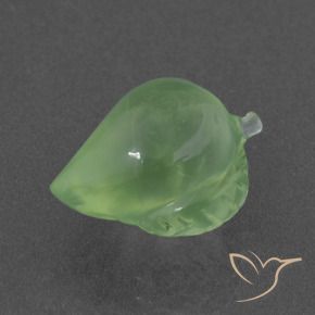 Prehnite Verde medio naturale da 8.26 ct, Taglio a fantasia, Traslucido