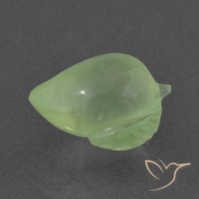 Prehnite Verde lime chiaro naturale da 7.98 ct, Taglio a fantasia, Traslucido