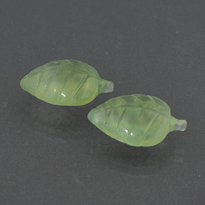 Gemme di Prehnite Verde naturale da  ct, Forma fantasia, Traslucido