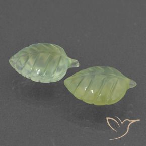 Gemme di Prehnite Verde lime naturale da 8.52 ct, Taglio a fantasia, Traslucido