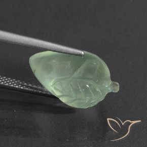 Prehnite Giallo chiaro Verde naturale da 8.80 ct, Taglio a fantasia, Traslucido