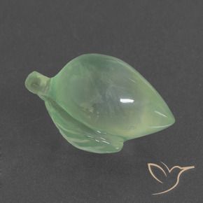 Prehnite Giallo chiaro Verde naturale da 10.77 ct, Taglio a fantasia, Traslucido