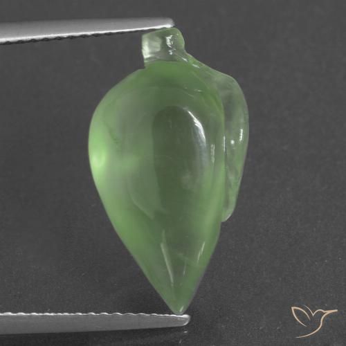 9.43ct Naturale Verde medio Prehnite, Taglio a fantasia, Traslucido