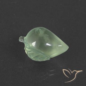 Prehnite Verde Pera Chiaro naturale da 9.98 ct, Taglio a fantasia, Traslucido