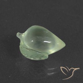 Prehnite Giallo chiaro Verde naturale da 8.86 ct, Taglio a fantasia, Traslucido