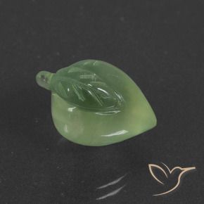 Prehnite Verde giallastro naturale da 11.00 ct, Taglio a fantasia, Traslucido