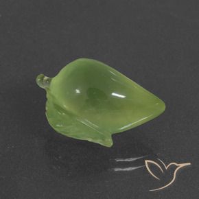 Prehnite Verde medio naturale da 11.58 ct, Taglio a fantasia, Traslucido
