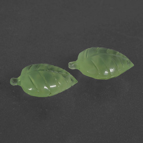 Gemme di Prehnite Verde naturale da  ct, Forma fantasia, Traslucido