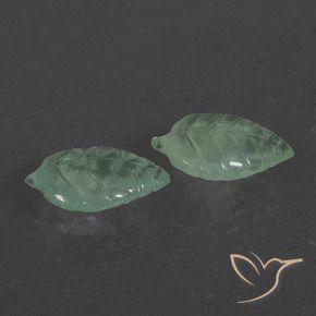 Gemme di Prehnite Giallo chiaro Verde naturale da 9.04 ct, Taglio a fantasia, Traslucido