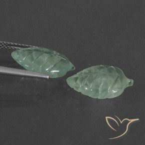 Gemme di Prehnite Giallo chiaro Verde naturale da 9.04 ct, Taglio a fantasia, Traslucido