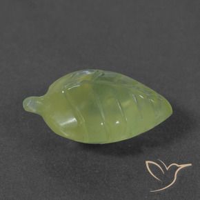 Prehnite Verde lime naturale da 6.27 ct, Taglio a fantasia, Traslucido