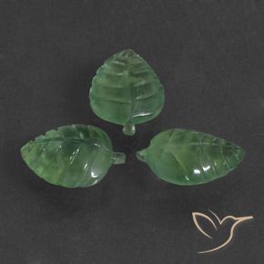 Gemme di Prehnite Verde chiaro naturale da 21.38 ct, Taglio a fantasia, Traslucido