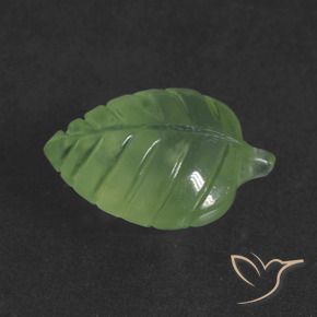 Prehnite Verde giallastro naturale da 6.65 ct, Taglio a fantasia, Traslucido