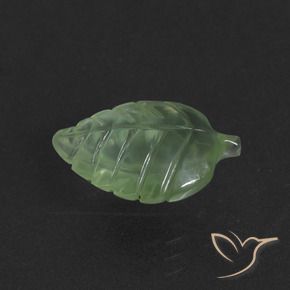 Prehnite Verde giallastro naturale da 4.75 ct, Taglio a fantasia, Traslucido