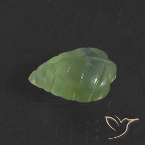 Prehnite Pera Verde naturale da 5.97 ct, Taglio a fantasia, Traslucido