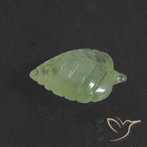Prehnite Verde lime chiaro naturale da 4.61 ct, Taglio a fantasia, Traslucido