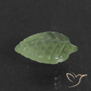 Prehnite Verde giallastro naturale da 4.62 ct, Taglio a fantasia, Traslucido