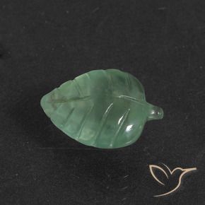 Prehnite Menta verde naturale da 4.67 ct, Taglio a fantasia, Traslucido