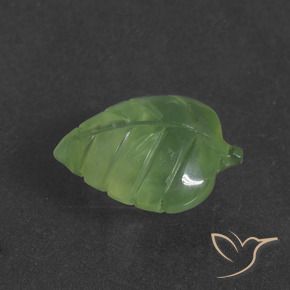 Prehnite Verde medio naturale da 6.21 ct, Taglio a fantasia, Traslucido