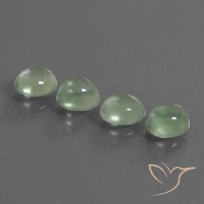 Gemme di Prehnite Giallo chiaro Verde naturale da 5.96 ct, Ovale, Trasparente