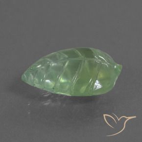 Prehnite Giallo chiaro Verde naturale da 5.97 ct, Taglio a fantasia, Trasparente