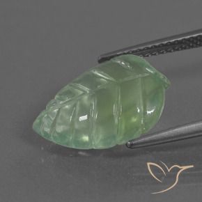 Prehnite Giallo chiaro Verde naturale da 5.97 ct, Taglio a fantasia, Trasparente