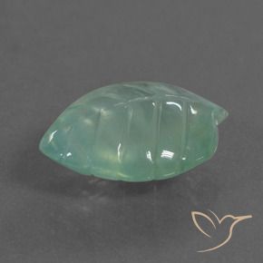 Prehnite Verde chiaro e freddo naturale da 7.41 ct, Taglio a fantasia, Trasparente