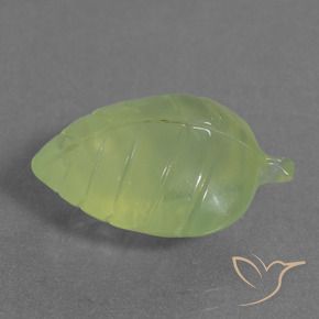 Prehnite Giallo verde naturale da 11.59 ct, Taglio a fantasia, Trasparente