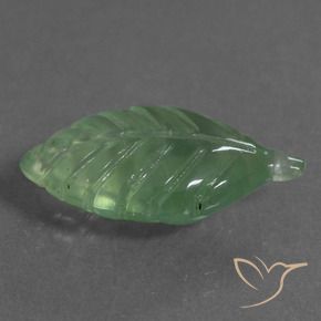 Prehnite Verde freddo naturale da 6.76 ct, Taglio a fantasia, Trasparente