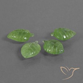Gemme di Prehnite Verde caldo naturale da 18.63 ct, Taglio a fantasia, Trasparente
