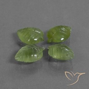 Gemme di Prehnite Verde medio naturale da 26.02 ct, Taglio a fantasia, Trasparente
