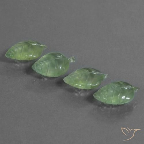 23.84ctw Naturale Verde chiaro Prehnite, Taglio a fantasia, Trasparente