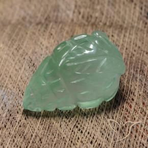 Prehnite Verde chiaro naturale da 24.98 ct, Taglio a fantasia, Traslucido