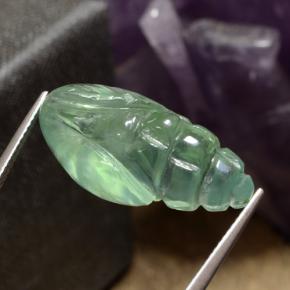 Prehnite Verde naturale da 20.96 ct, Forma fantasia, Traslucido