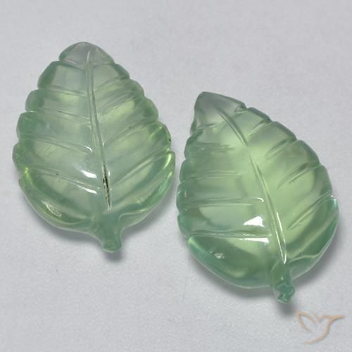 14.38ctw Naturale Verde caldo Prehnite, Taglio a fantasia, Trasparente