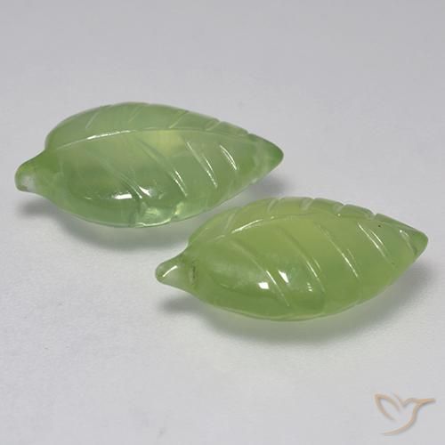 Gemme di Prehnite Pera Verde naturale da 10.37 ct, Taglio a fantasia, Trasparente