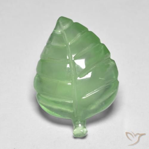 6.73ct Naturale Giallo verde Prehnite, Taglio a fantasia, Trasparente