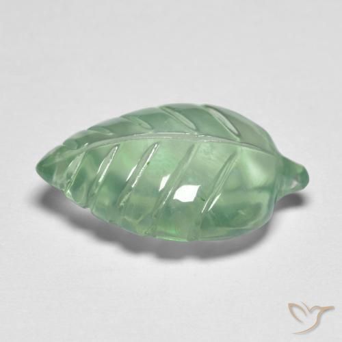 Prehnite Giallo chiaro Verde naturale da 5.78 ct, Taglio a fantasia, Trasparente