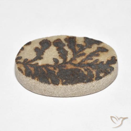 Psilomelano Dendrite Multicolore naturale da 26.52 ct, Ovale, Opaco