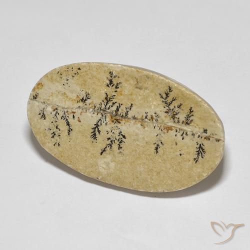 Psilomelano Dendrite Multicolore naturale da 33.47 ct, Ovale, Opaco