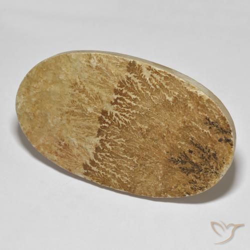 Psilomelano Dendrite Multicolore naturale da 114.72 ct, Ovale, Opaco