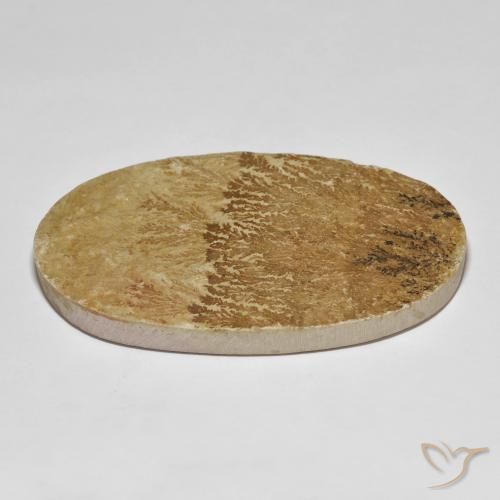 Psilomelano Dendrite Multicolore naturale da 114.72 ct, Ovale, Opaco
